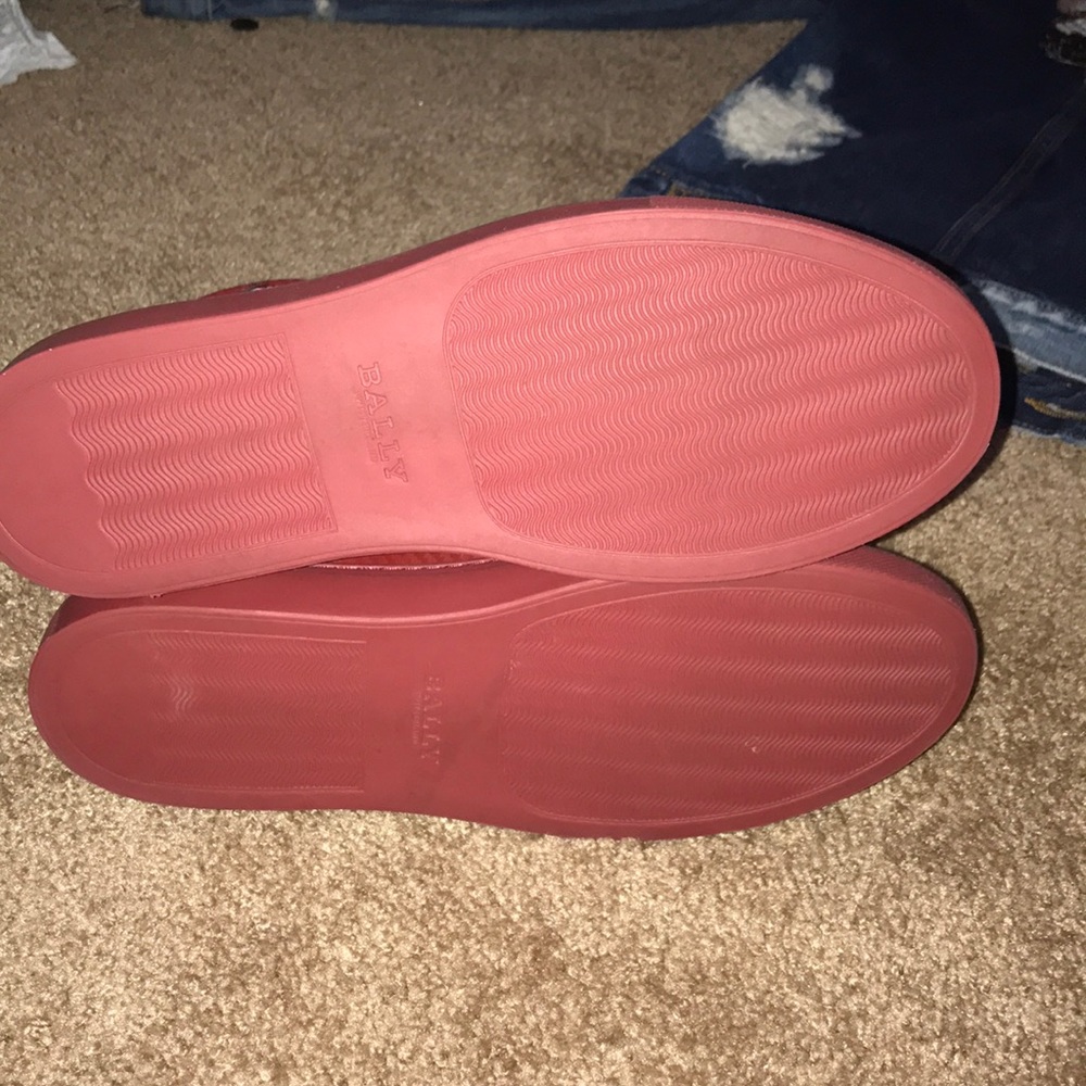 Red Bally sneakers - Picture 3 of 4
